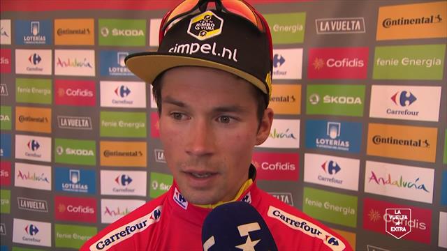 Roglic: "Ik heb een fout gemaakt vandaag" Roglic: "Ik heb een fout gemaakt vandaag"
