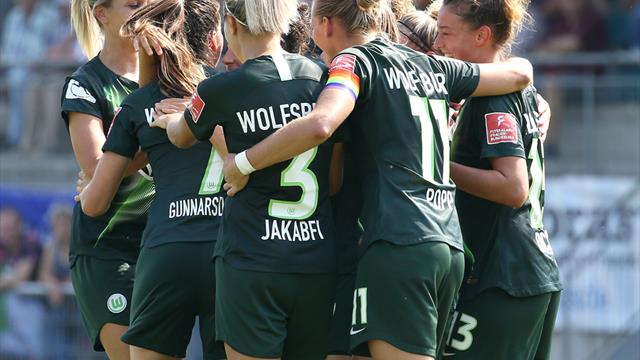 Wolfsburg macht es zweistellig, FC Bayern mit knappem Auswärtssieg