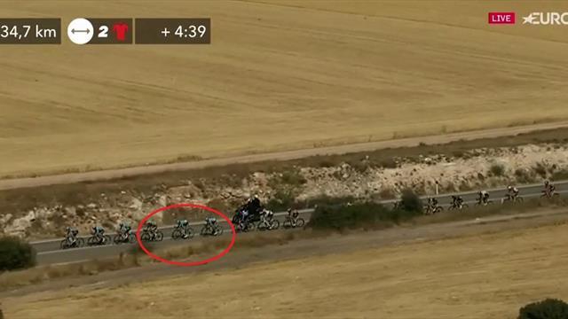 Ecco il ventaglio dell'Astana: Fuglsang fa un cambio all'americana con Miguel Angel Lopez? Ecco il ventaglio dell'Astana: Fuglsang fa un cambio all'americana con Miguel Angel Lopez?