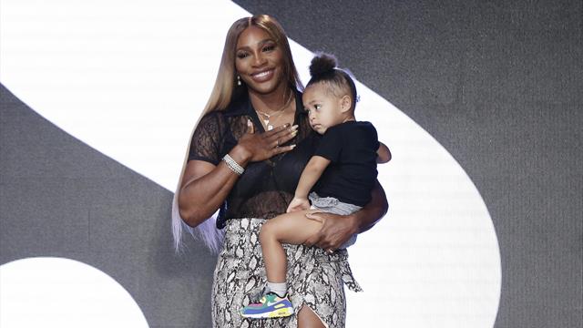 Williams präsentiert Töchterchen auf der Fashion Week