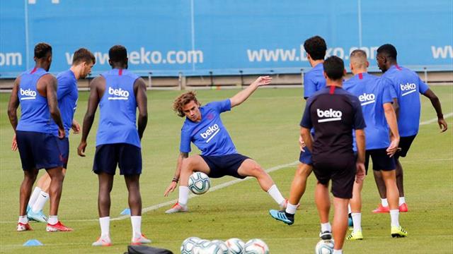Semedo, Griezmann, Lenglet y Arthur se reincorporan a los entrenamientos
