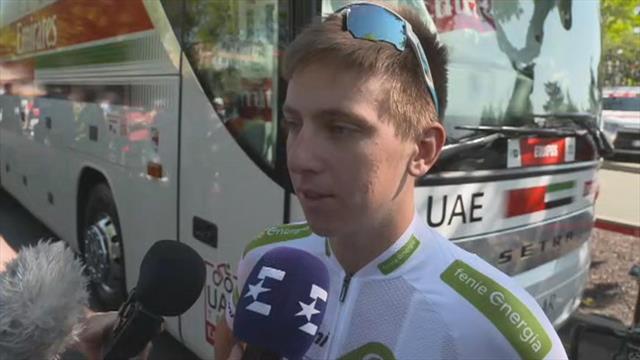 Pogacar looking forward to the battle for the white jersey Pogacar looking forward to the battle for the white jersey