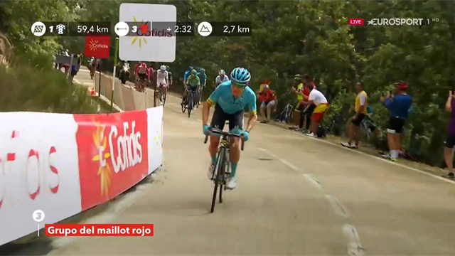 Vuelta a España 2019: El ataque de Supermán para reventar La Vuelta justo donde predijo Contador Vuelta a España 2019: El ataque de Supermán para reventar La Vuelta justo donde predijo Contador