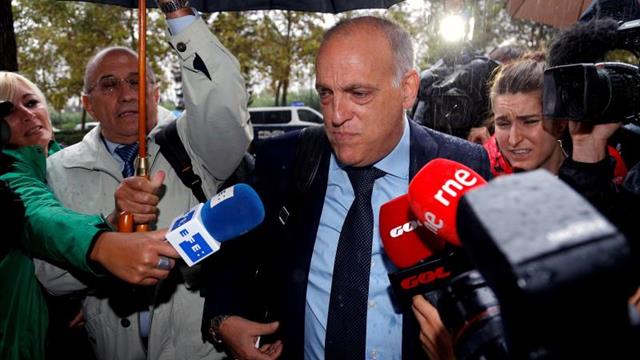 Tebas no identifica a quien le instó a denunciar el posible amaño