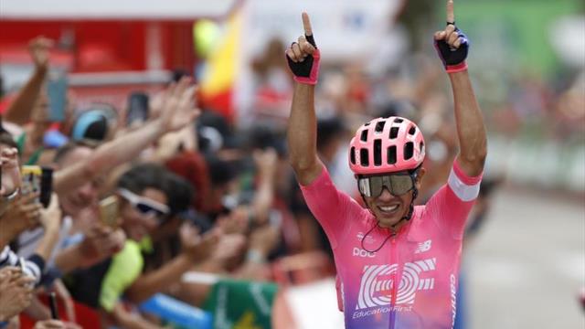 Higuita rey en la Sierra de Madrid, Roglic da otro paso por la roja