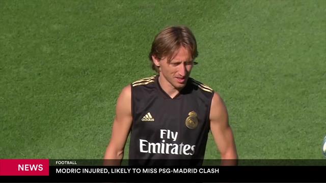 Luka Modric injured, likely to miss PSG-Madrid clash Luka Modric injured, likely to miss PSG-Madrid clash