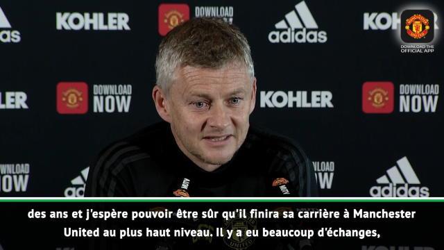 Manchester United - Solskjaer : "Je veux que De Gea finisse sa carrière ici" Manchester United - Solskjaer : "Je veux que De Gea finisse sa carrière ici"