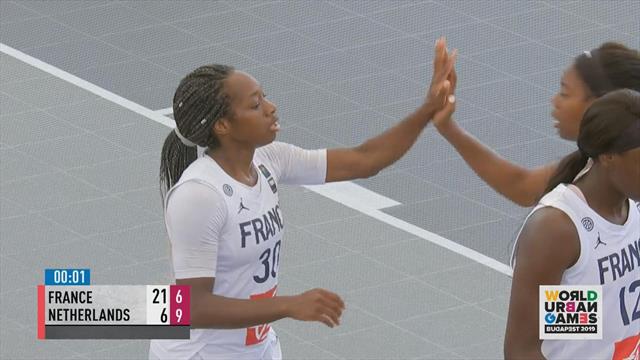 World Urban Games: France dominate Netherlands in basketball World Urban Games: France dominate Netherlands in basketball