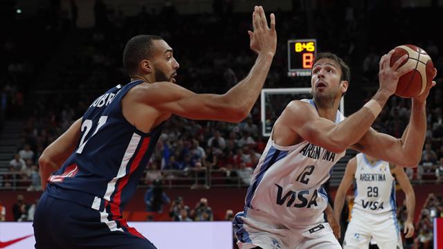 Mundial de baloncesto 2019, Argentina-Francia: Un incombustible Scola se cita con España (80-66)