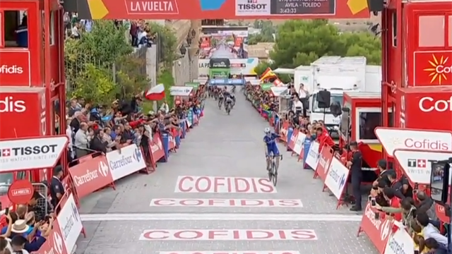 Vuelta a España 2019 (19ª etapa): Cavagna apura en Toledo y una caída que traerá cola Vuelta a España 2019 (19ª etapa): Cavagna apura en Toledo y una caída que traerá cola