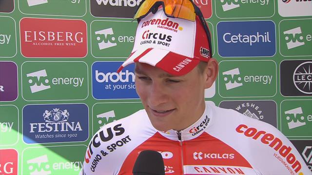 Van der Poel delighted after 'really good day' Van der Poel delighted after 'really good day'