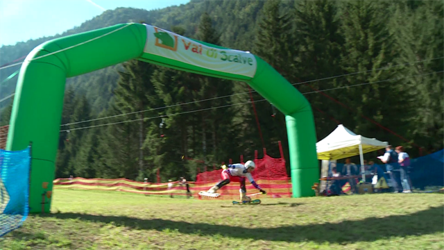 Finali di Coppa del Mondo di sci d'erba a Schilpario: in Slalom vincono Hueppi e Gerlach Finali di Coppa del Mondo di sci d'erba a Schilpario: in Slalom vincono Hueppi e Gerlach