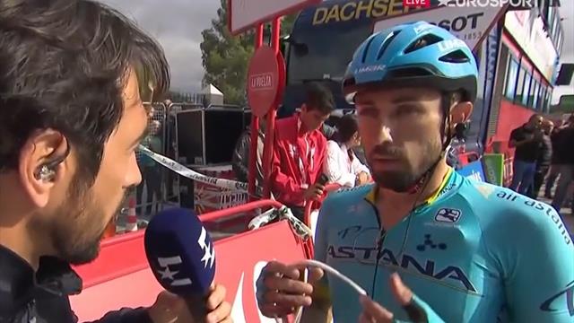 Cataldo: "L'attacco della Movistar? Non è la prima volta, ma siamo rientrati" Cataldo: "L'attacco della Movistar? Non è la prima volta, ma siamo rientrati"