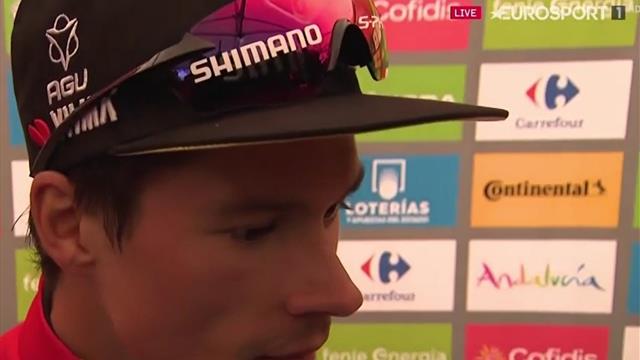 Roglic: "Polemiche? Non so cosa è successo e non voglio commentare, manca un giorno di meno" Roglic: "Polemiche? Non so cosa è successo e non voglio commentare, manca un giorno di meno"