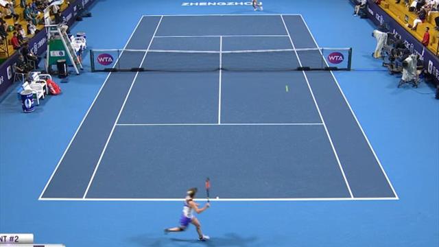 Zhengzhou - Mladenovic remporte un magnifique combat face à Svitolina Zhengzhou - Mladenovic remporte un magnifique combat face à Svitolina