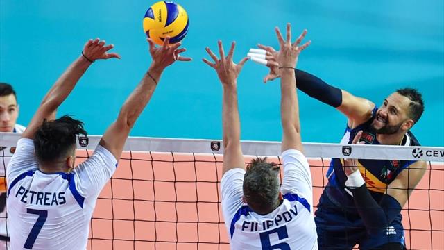 Italia-Grecia 3-1: buona anche la seconda per gli azzurri di Blengini