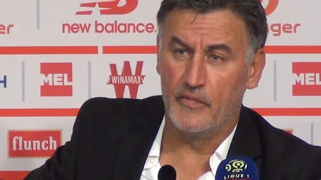 Galtier : "Si on fait la même fin à l'Ajax, on perd" Galtier : "Si on fait la même fin à l'Ajax, on perd"