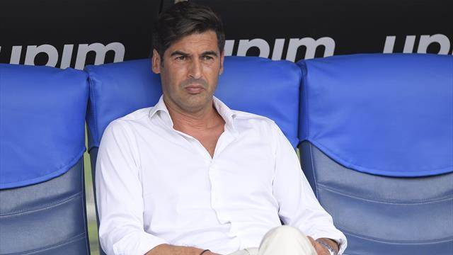 Fonseca: "Smalling non è al 100%, non gioca. Mkhitaryan titolare? Non ve lo dico"