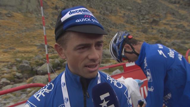 "Zonder de ploeg had ik het niet gered vandaag" James Knox "Zonder de ploeg had ik het niet gered vandaag" James Knox