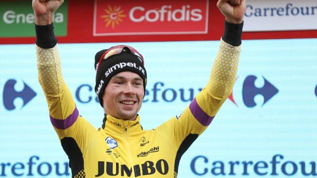 Roglic: "Hasta hoy sonreía en sitios secretos, mañana sonreiré más en Madrid"