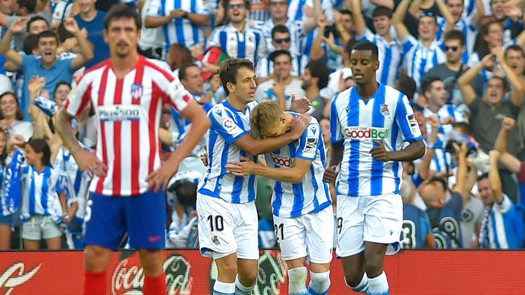 Resultado de imagen de real sociedad atletico 2020