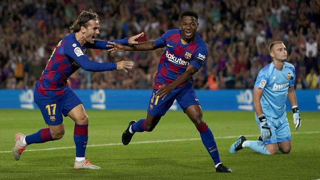 LaLiga, Barça-Valencia: Un diamante en bruto (5-2)