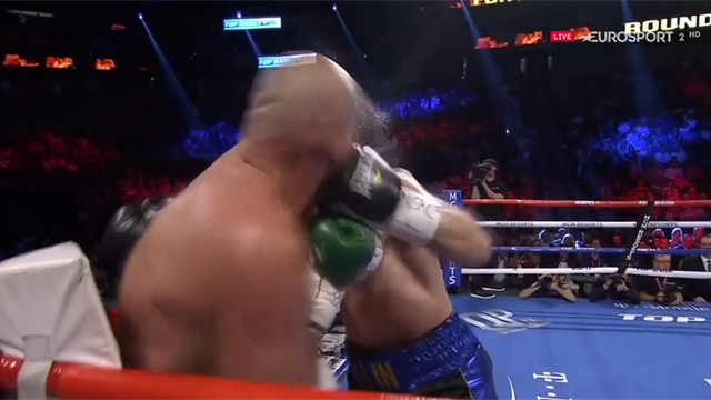 Boxeo. Pesados. El golpe de Wallin que abrió la ceja a Fury Boxeo. Pesados. El golpe de Wallin que abrió la ceja a Fury