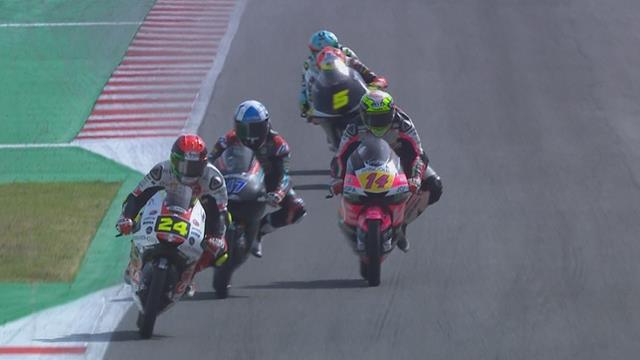 Moto3 | Suzuki van pole naar eerste zege in race vol crashes Moto3 | Suzuki van pole naar eerste zege in race vol crashes