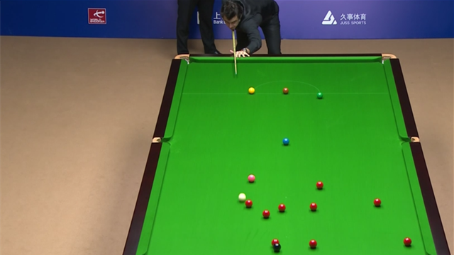 Das war knapp: O'Sullivan versenkt Rote mit klasse Stoß Das war knapp: O'Sullivan versenkt Rote mit klasse Stoß