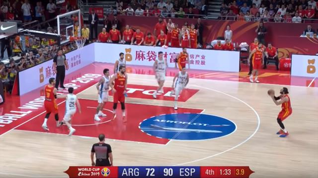 Argentina-Spagna 75-95: gli highlights del trionfo mondiale della Roja di Sergio Scariolo
