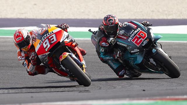 Quartararo - Marquez, premier duel du futur