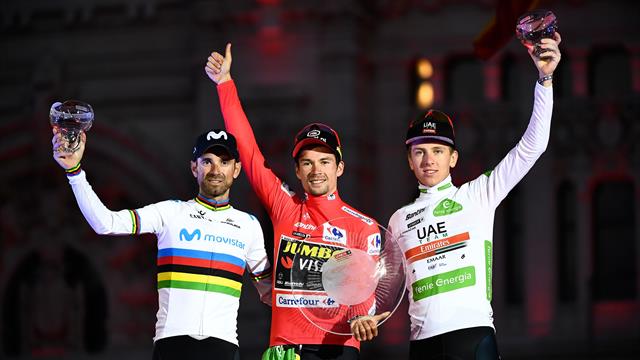 Vuelta | De gehele podiumceremonie in beeld Vuelta | De gehele podiumceremonie in beeld