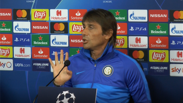 Conte bacchetta 'i sapientoni': "Io in Champions mai con le corazzate..." Conte bacchetta 'i sapientoni': "Io in Champions mai con le corazzate..."