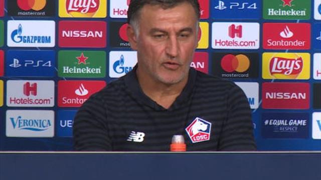 Galtier : ''Loin d'être favoris mais il y a de l'espoir'' Galtier : ''Loin d'être favoris mais il y a de l'espoir''