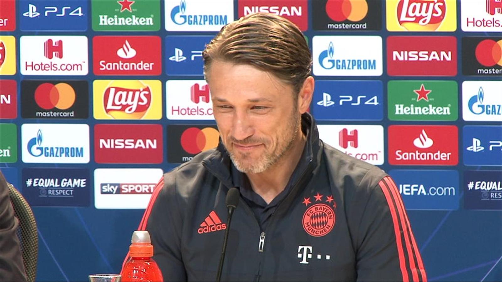 Video Fc Bayern Niko Kovac Gibt Ziel Fur Die Champions League