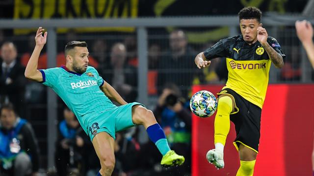 Barca defender Alba sidelined with hamstring injury