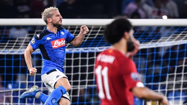 Mertens, Llorente fire Napoli past Liverpool