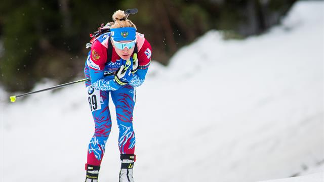 Dopingtests verpasst: Sperre für russische Biathletin