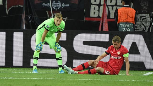 Hradecky patzt: Leverkusen verliert gegen Moskau