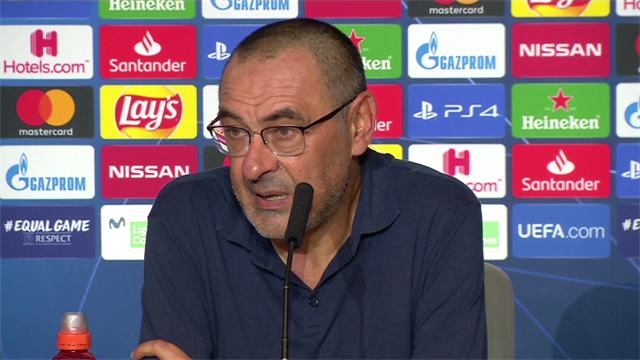Sarri: "Partita di personalità, un po' arrabbiato perché l'avevamo in mano" Sarri: "Partita di personalità, un po' arrabbiato perché l'avevamo in mano"