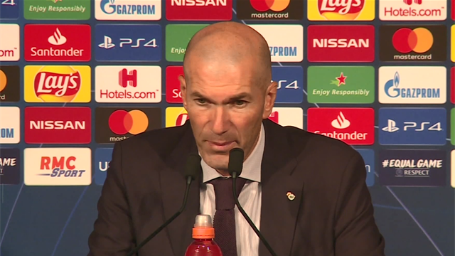 Zidane - 'They were superior to us in everything' Zidane - 'They were superior to us in everything'