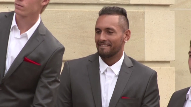 Laver Cup 2019, La versión más desconocida de Kyrgios: bailarín y bromista Laver Cup 2019, La versión más desconocida de Kyrgios: bailarín y bromista