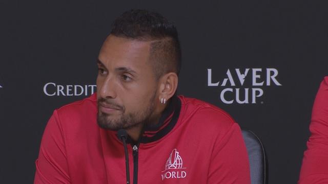 Kyrgios stichelt: "Chemie bei uns viel besser als bei Team Europa" Kyrgios stichelt: "Chemie bei uns viel besser als bei Team Europa"