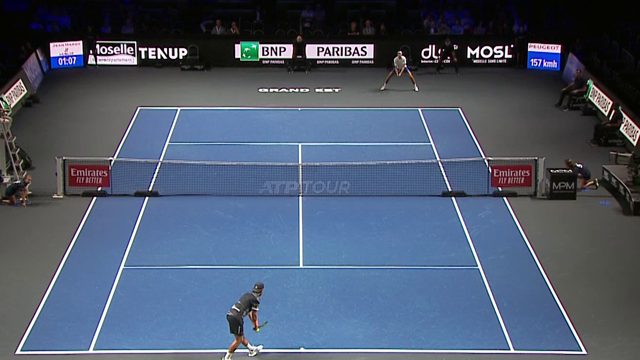 Explosif et solide à l'échange, Pouille a assuré pour ses débuts en Moselle Explosif et solide à l'échange, Pouille a assuré pour ses débuts en Moselle