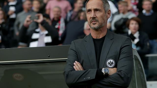 Hütter lobt Eintracht trotz 0:3-Pleite: "Sehr ansprechende Leistung gesehen" Hütter lobt Eintracht trotz 0:3-Pleite: "Sehr ansprechende Leistung gesehen"