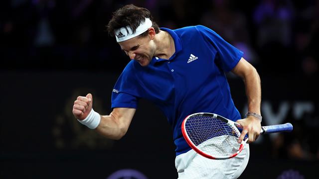 Thiem downs Shapovalov in Laver Cup opener Thiem downs Shapovalov in Laver Cup opener