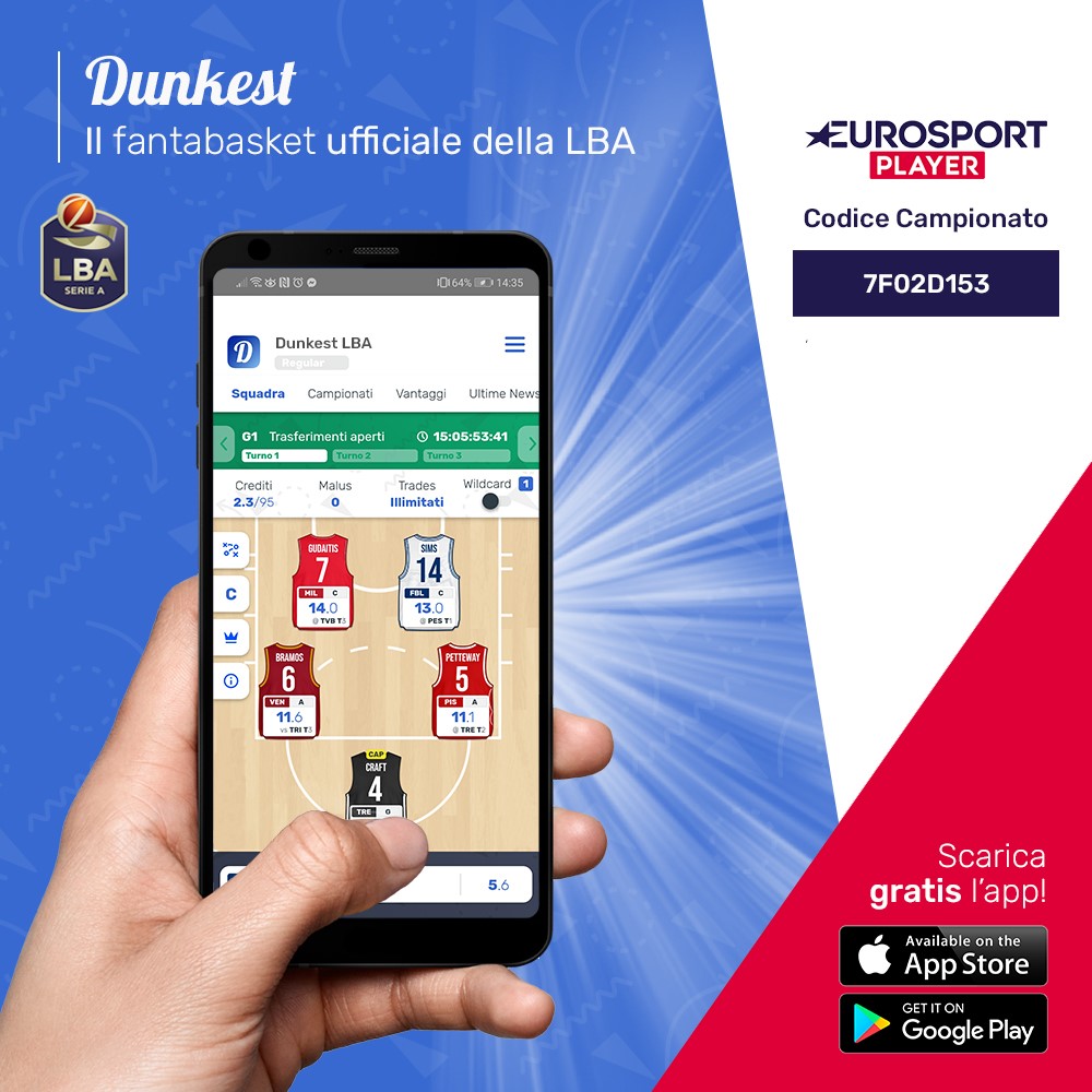 Parte una nuova stagione di Fantabasket con Dunkest