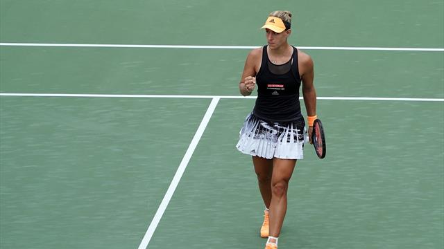 Kerber secures Pan Pacific Open semi-final spot as Keys retires injured