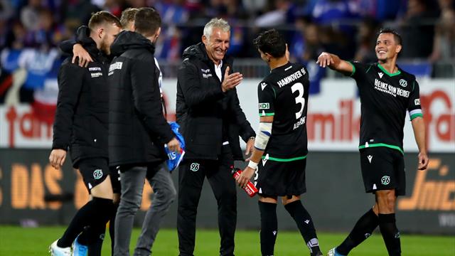 Hannover gelingt Befreiungsschlag - Heidenheim weiter auf Erfolgskurs