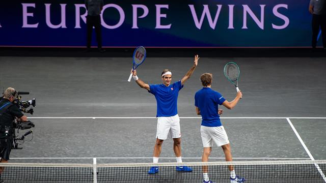 Laver Cup : L'Europe fait le break grâce à son double Federer-Zverev